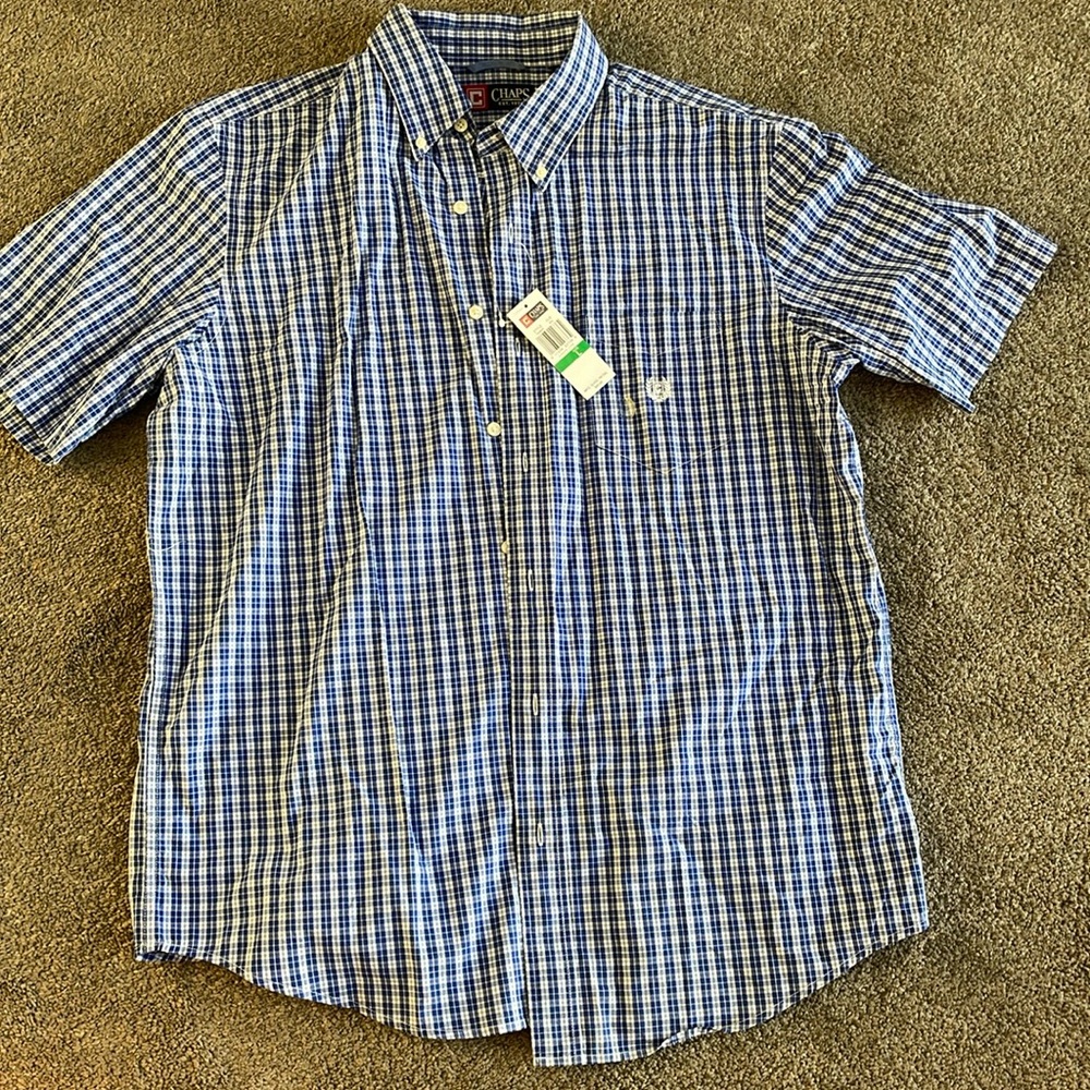 New men’s large Chaps button up